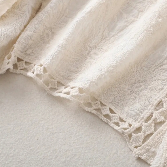 Bohemian  Crochet cardigan - Picture 4 of 4